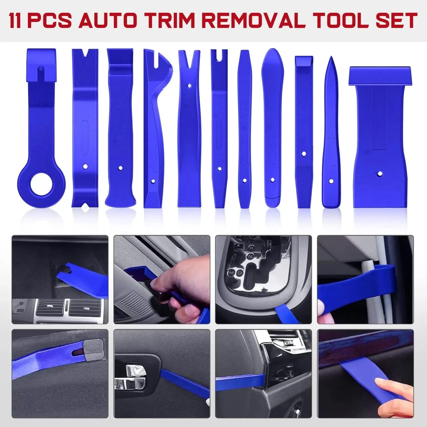 19 Pcs Auto Trim Removal Tool Set Blue