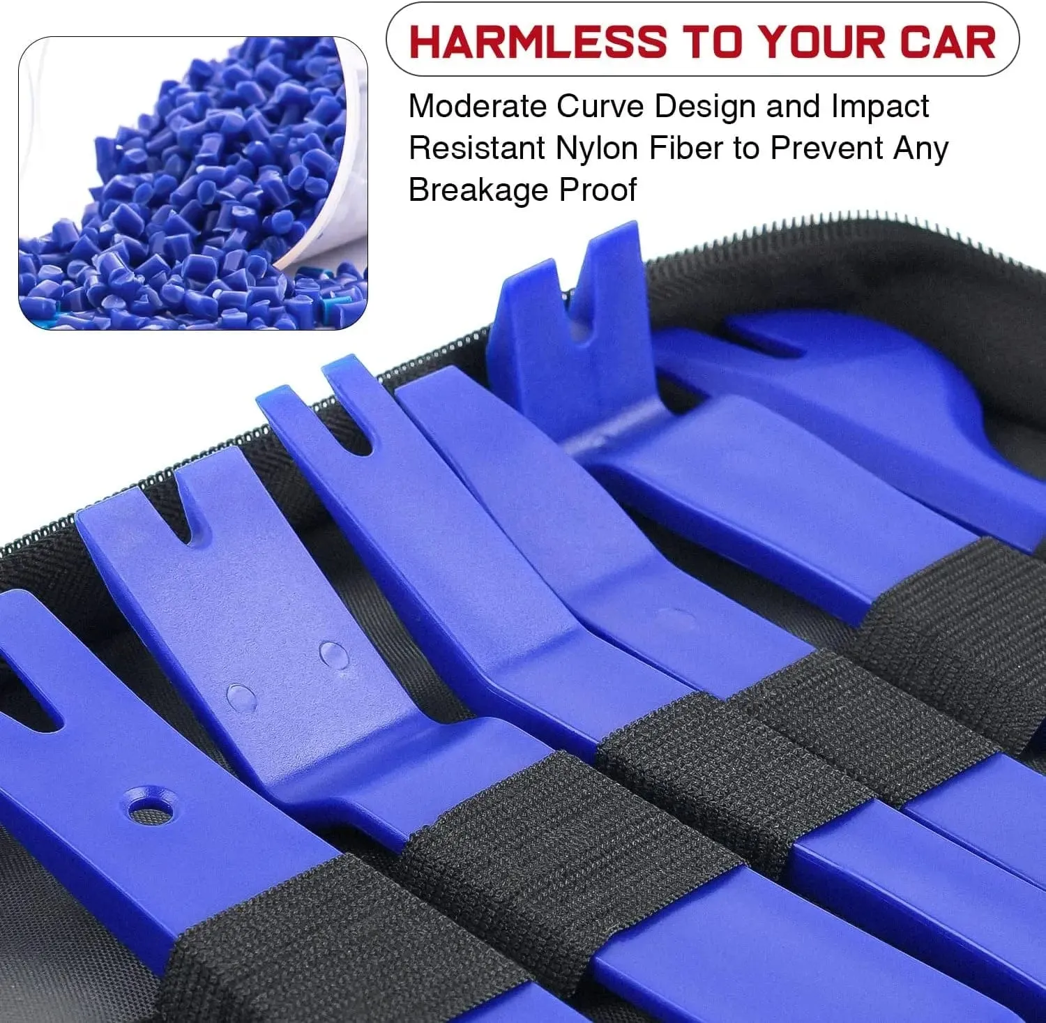 19 Pcs Auto Trim Removal Tool Set Blue