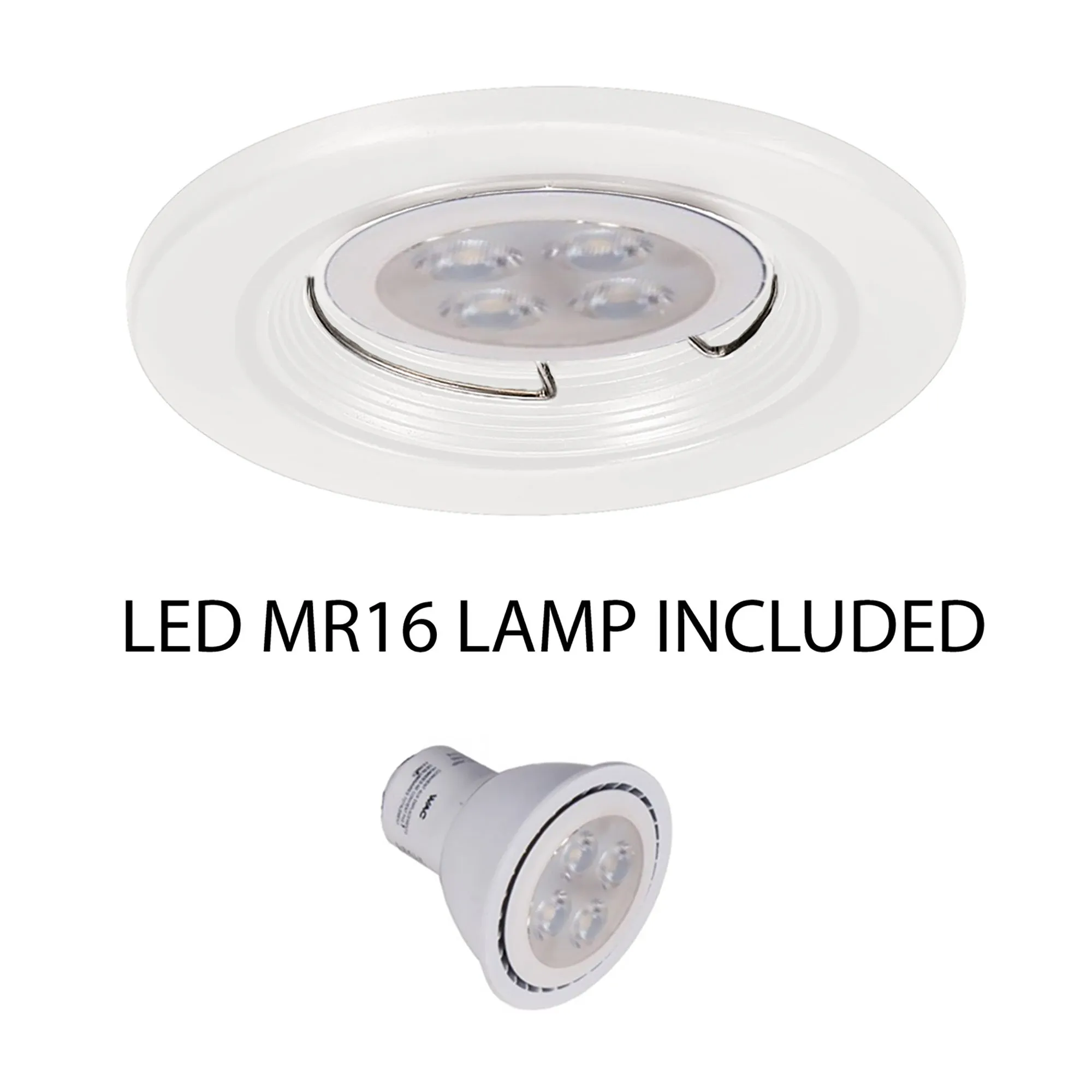 2.5" Downlight Trim with LED Bulb