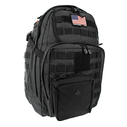 5.11 RUSH24 Tactical Backpack Med First Aid Patriot Bundle - Double Tap