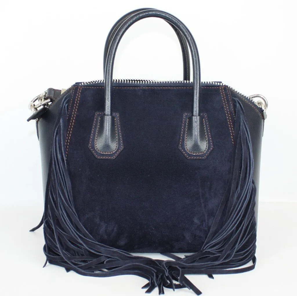 Antigona Small Fringe Satchel