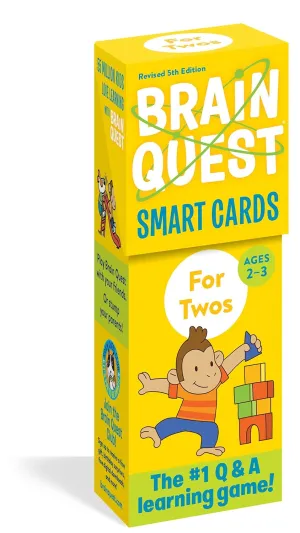 Brain Quest Smart Cards For Twos Ages 2-3 Revised 5th Edition