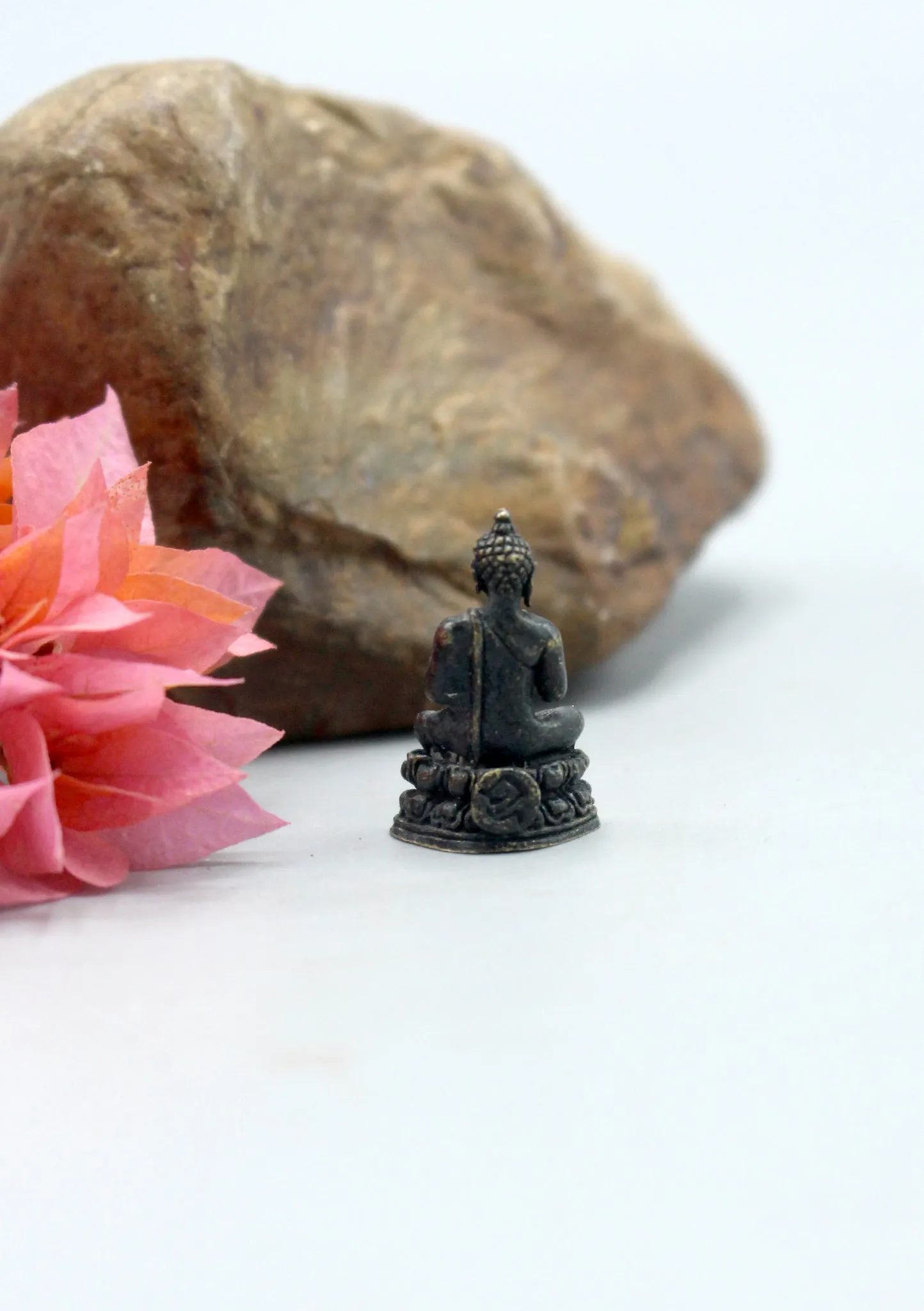 Brass Mini Amoghasiddhi Buddha Statue
