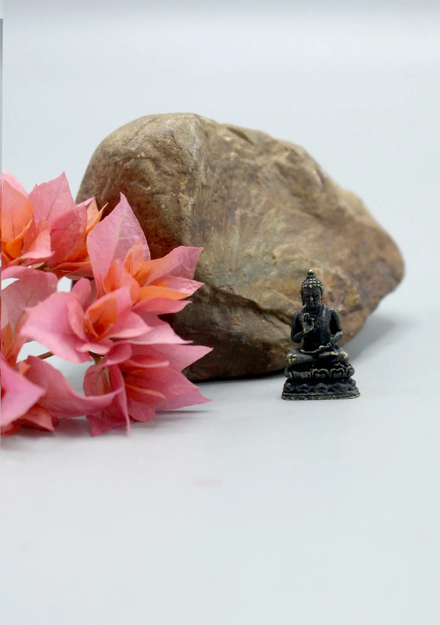 Brass Mini Amoghasiddhi Buddha Statue