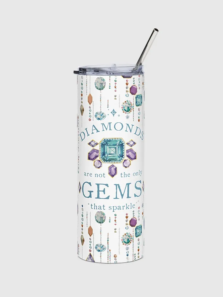 Bridgerton Diamonds 20 oz. Stainless Steel Tumbler