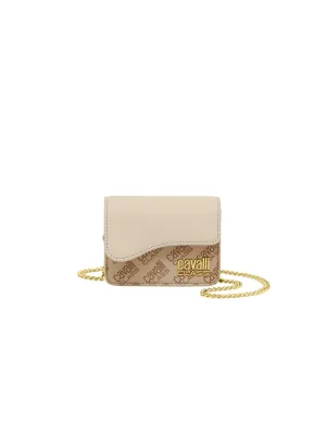 Cavalli Class CORTINA  Khaki Small Shoulder Bag