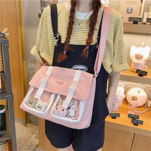 Christmas Gift 2021 Women Chest Bag Cartoon Small Backpack Travel Crossbody Shoulder Bag Fashion Sports Handbag Girls Student School Backpack