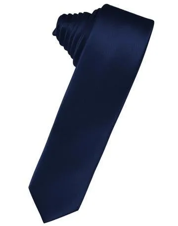 Coral Reef Luxury Satin Skinny Necktie