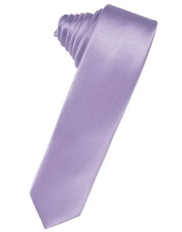 Fern Luxury Satin Skinny Necktie