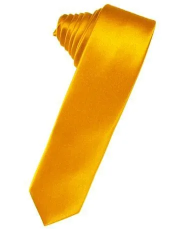 Fern Luxury Satin Skinny Necktie