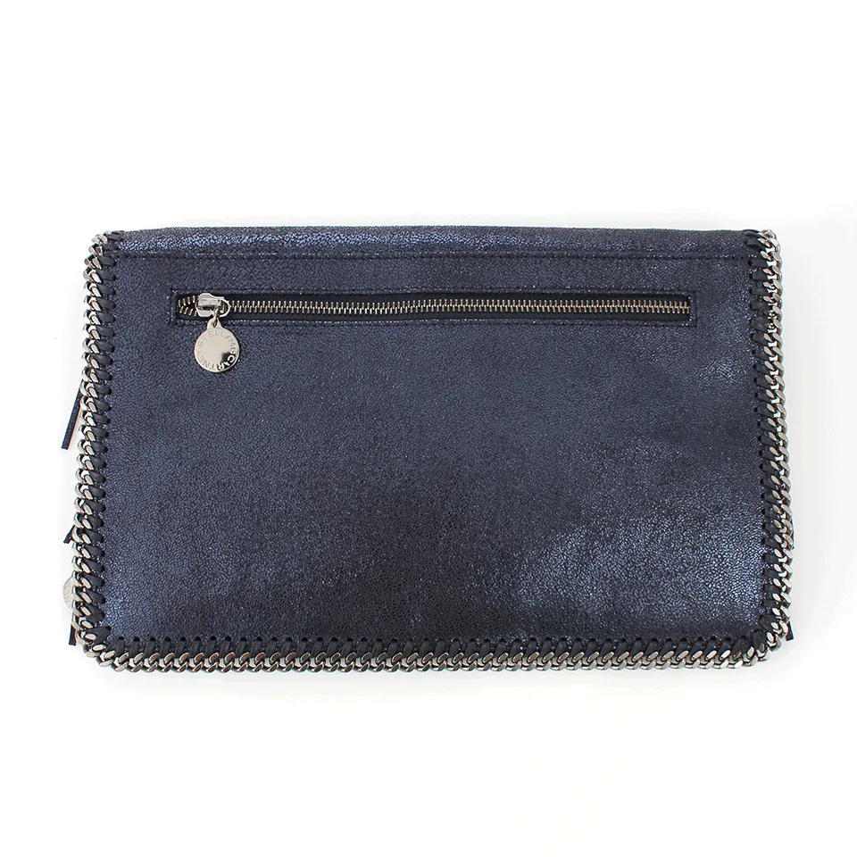 Foldover Fringe Clutch
