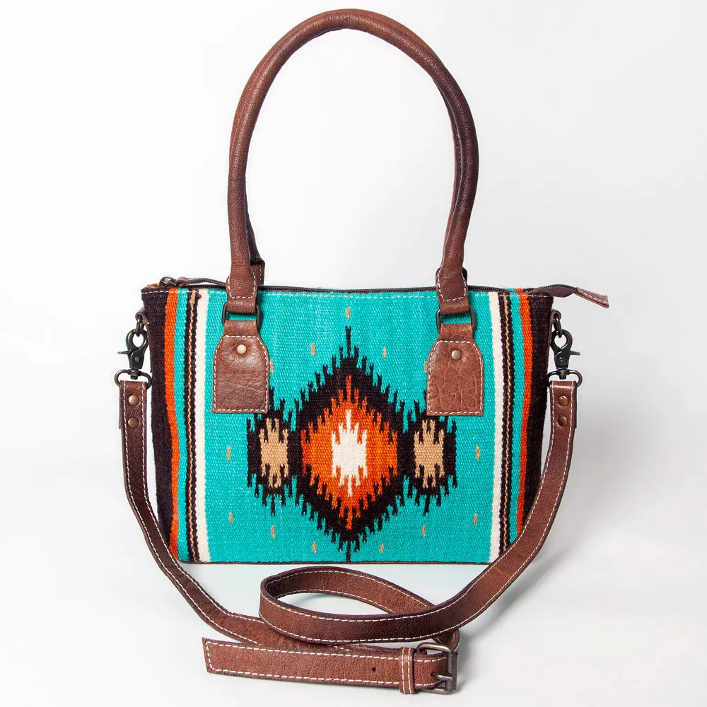 Gila River Western Leather Crossbody Purse