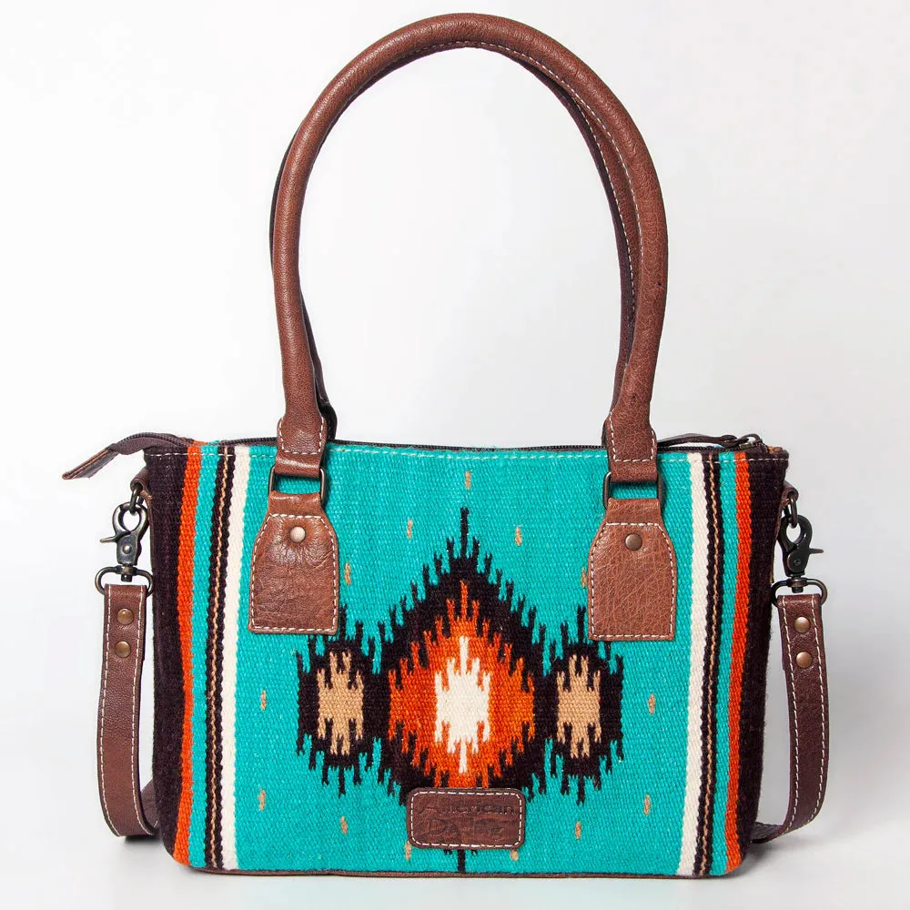 Gila River Western Leather Crossbody Purse
