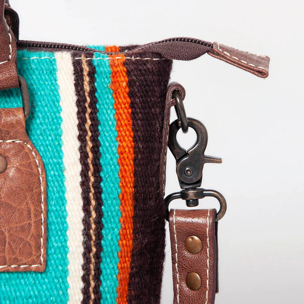Gila River Western Leather Crossbody Purse