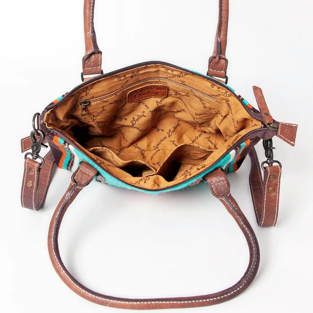 Gila River Western Leather Crossbody Purse