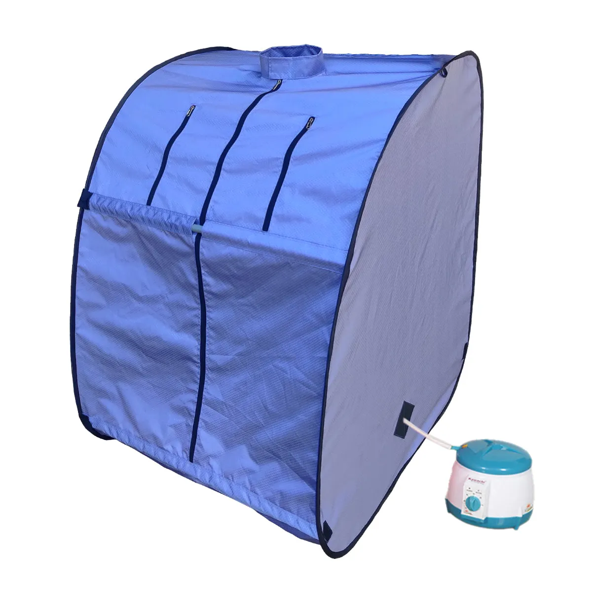 Kawachi Foldable Steam Sauna Bath with Single Layer Heat Resistant Cabin for Beauty Spa