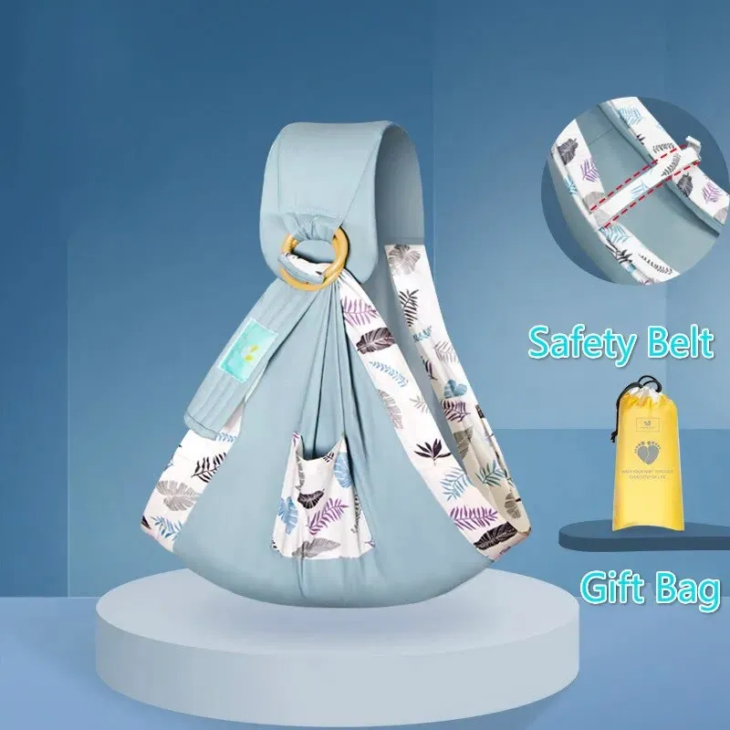 Leaves Cotton Wrap Sling Baby Carrier
