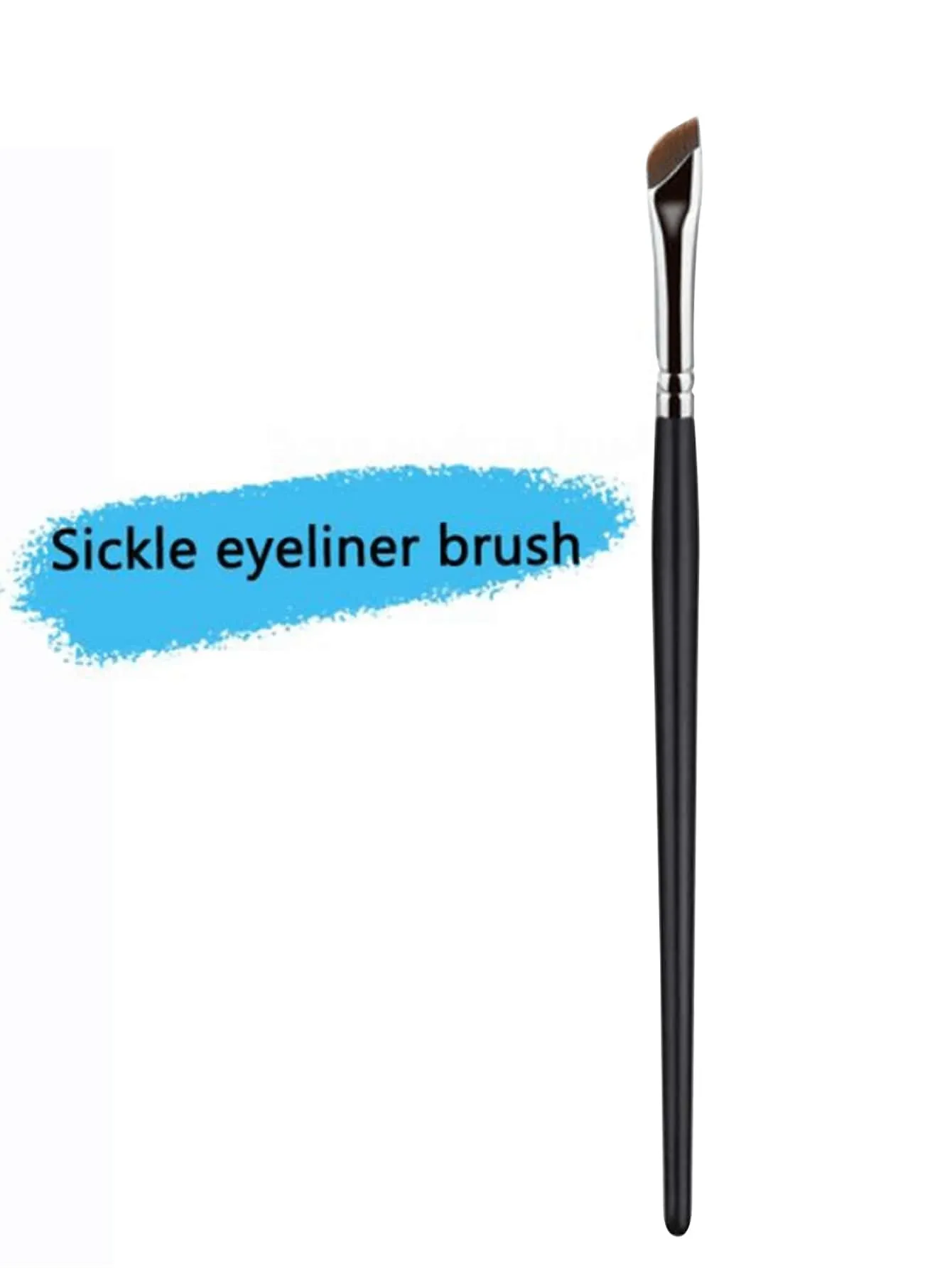 Magic Wand Blade Eyeliner Brush Ultra Thin Fine Angle Flat 1pc