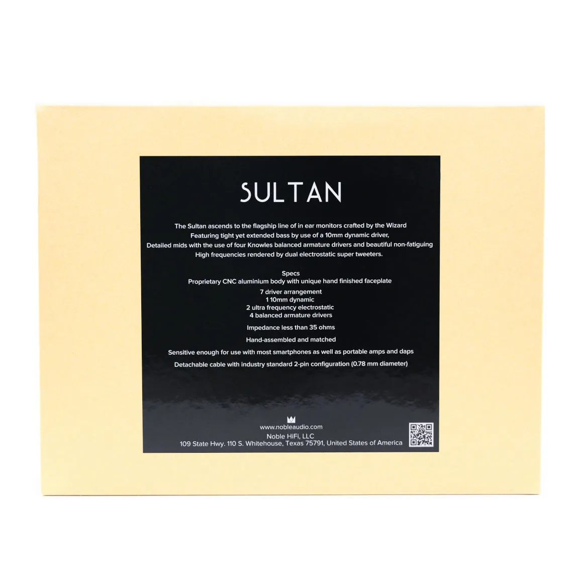 Noble Audio - Sultan