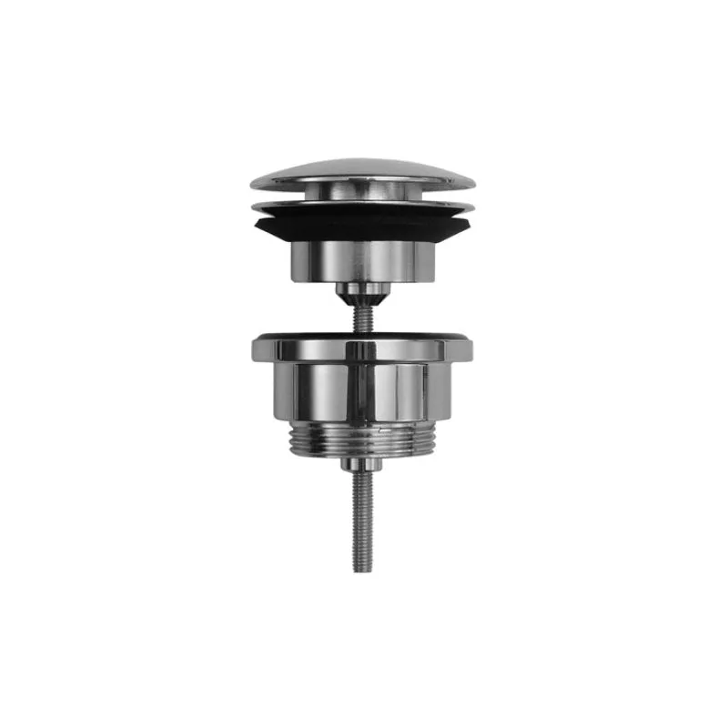 Plastic Drain Assembly in Chrome