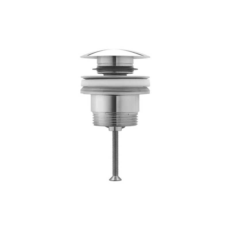 Plastic Drain Assembly in Chrome