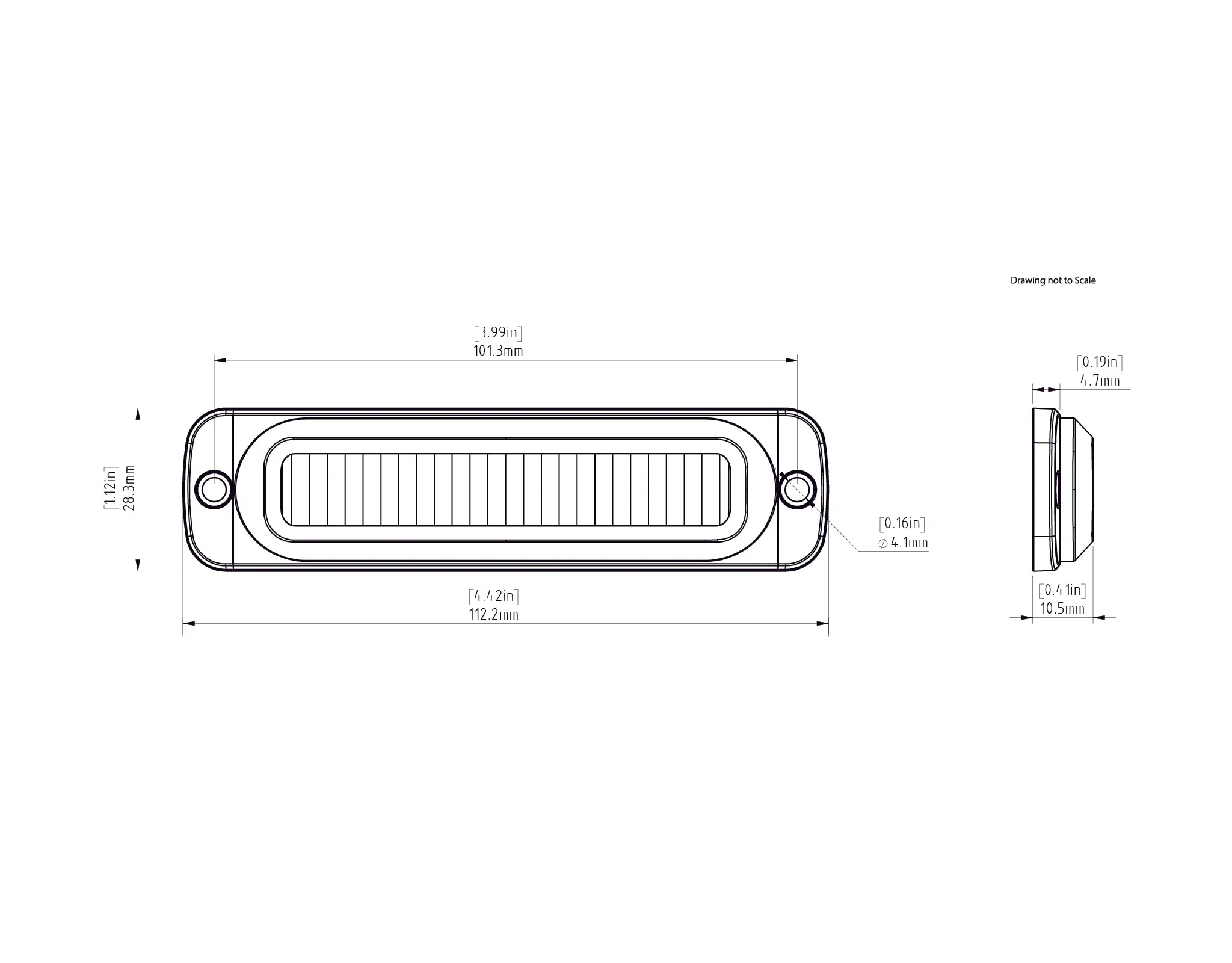 Plug-&-Play B6 Brake Light for Select KTM Adventure Motorcycles - Single or Dual