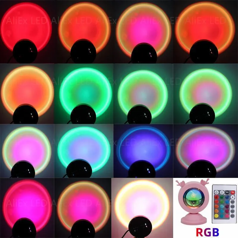 Portable Mini Sunset Lamp