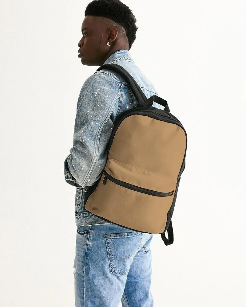 Shaded Pastel Orange Canvas Backpack | C0M30Y60K30