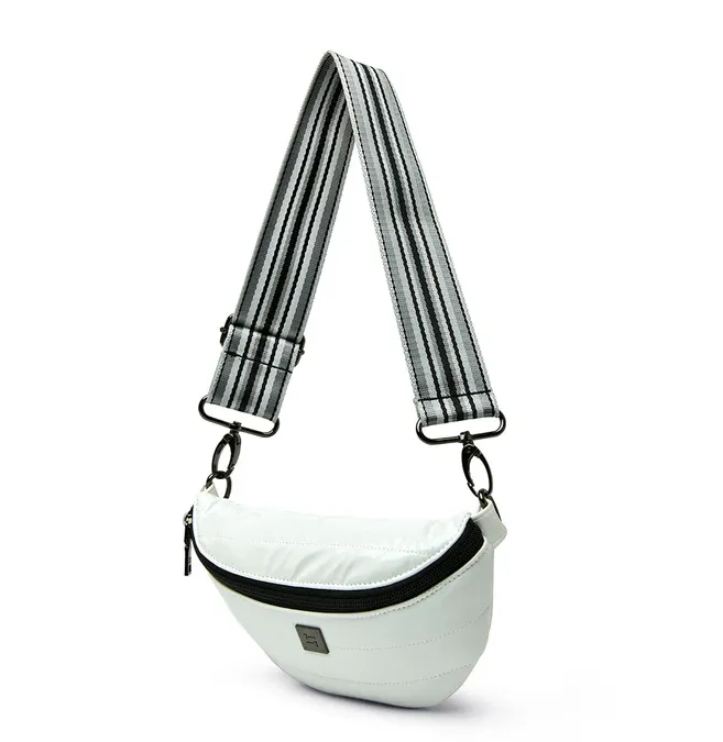SHINING STAR White Patent Crossbody