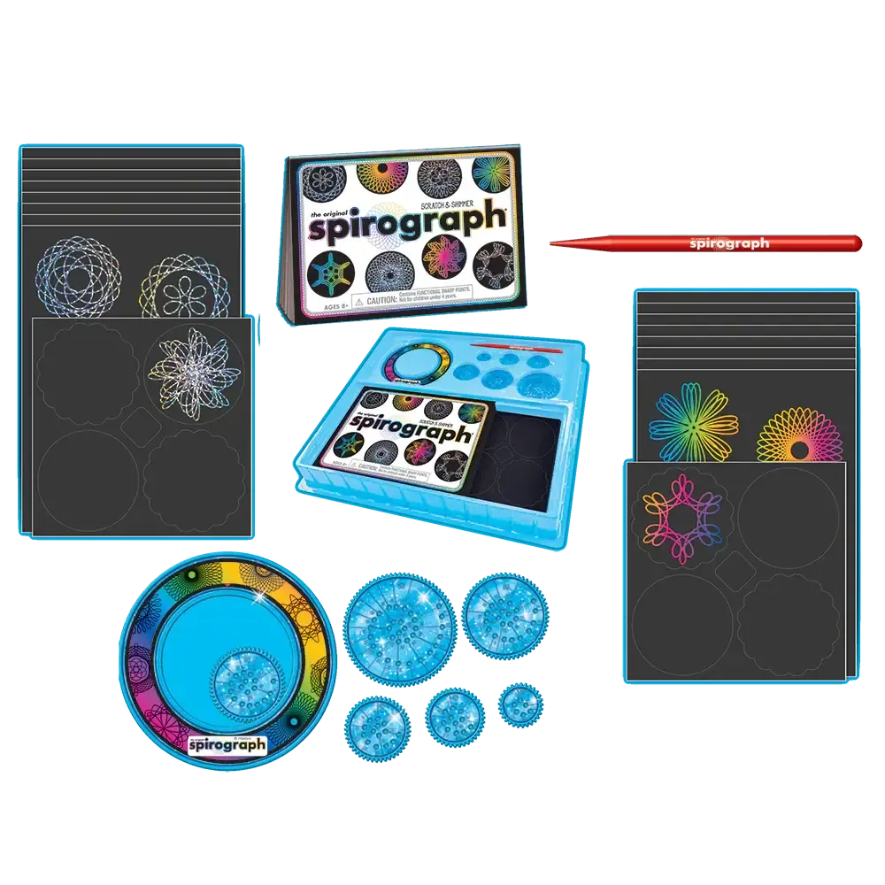 Spirograph® Scratch & Shimmer