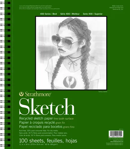 Strathmore Recycled Sketch Pads 400 Series, Various Sizes