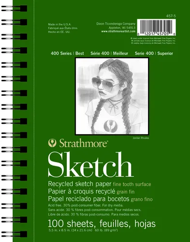 Strathmore Recycled Sketch Pads 400 Series, Various Sizes