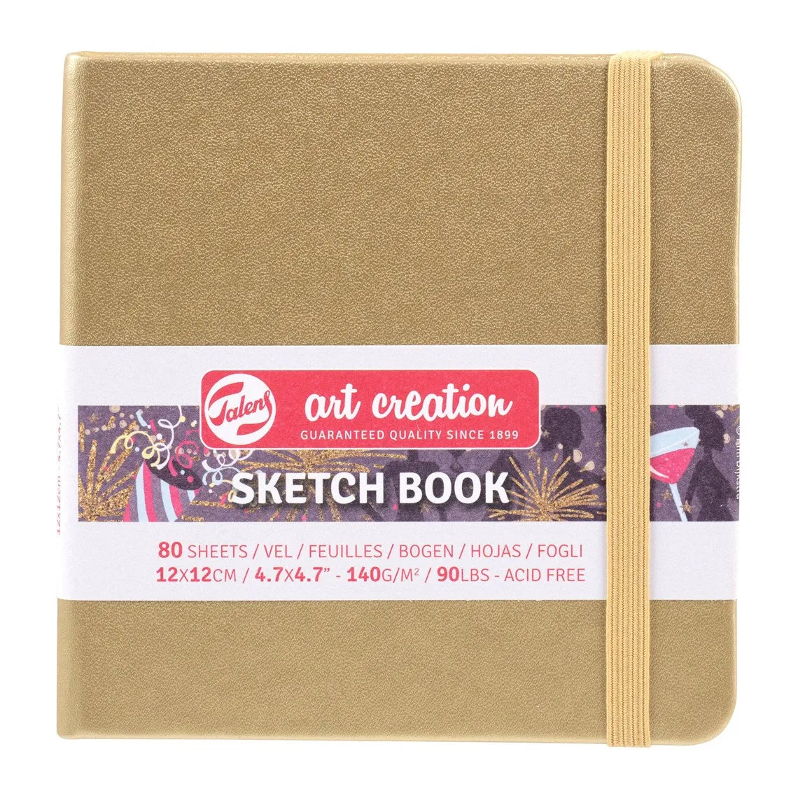 Talens Art Creation Sketchbooks, 4.72 x 4.72", Various Colors