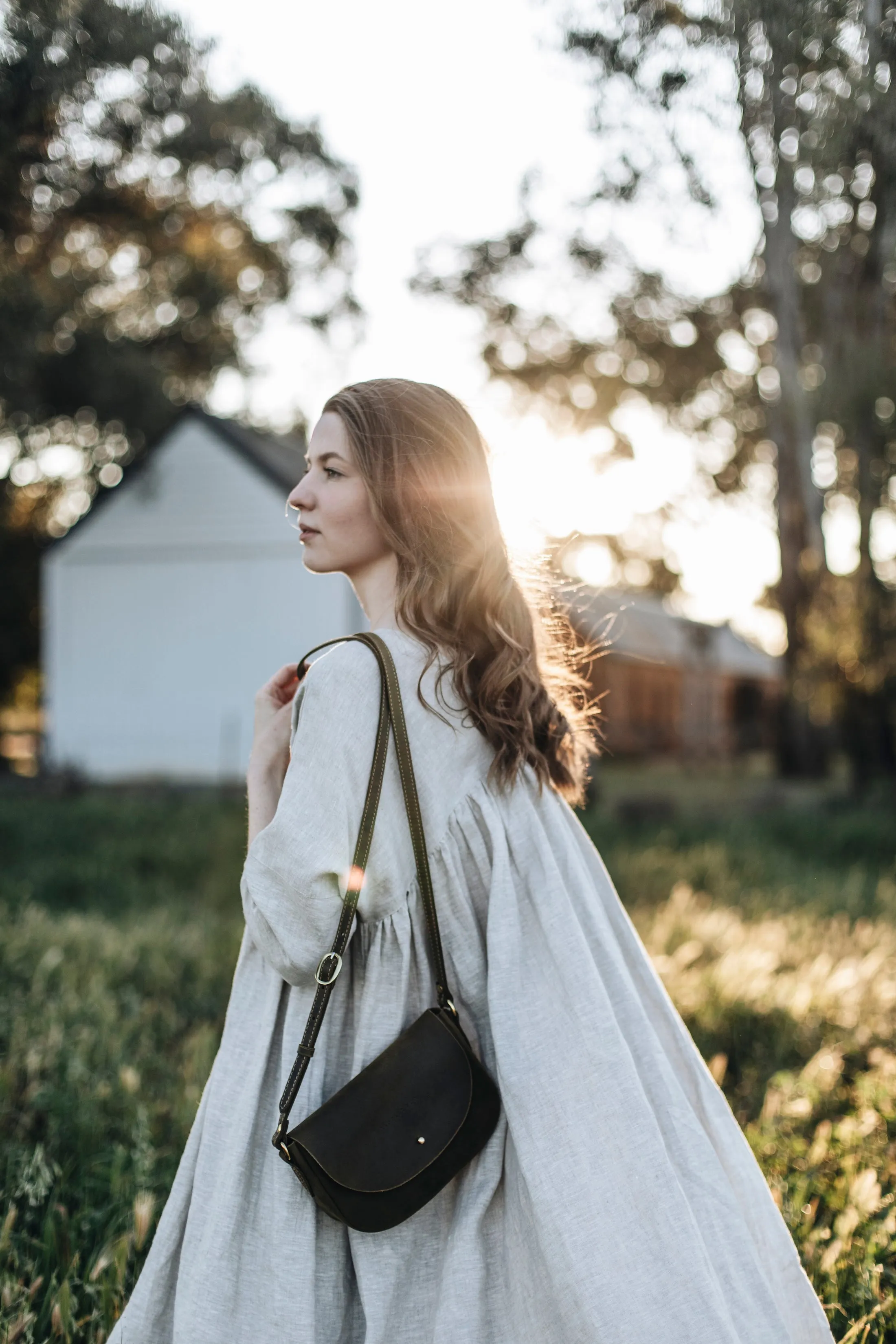 The Mini Saddle Bag in Moss | Special Edition