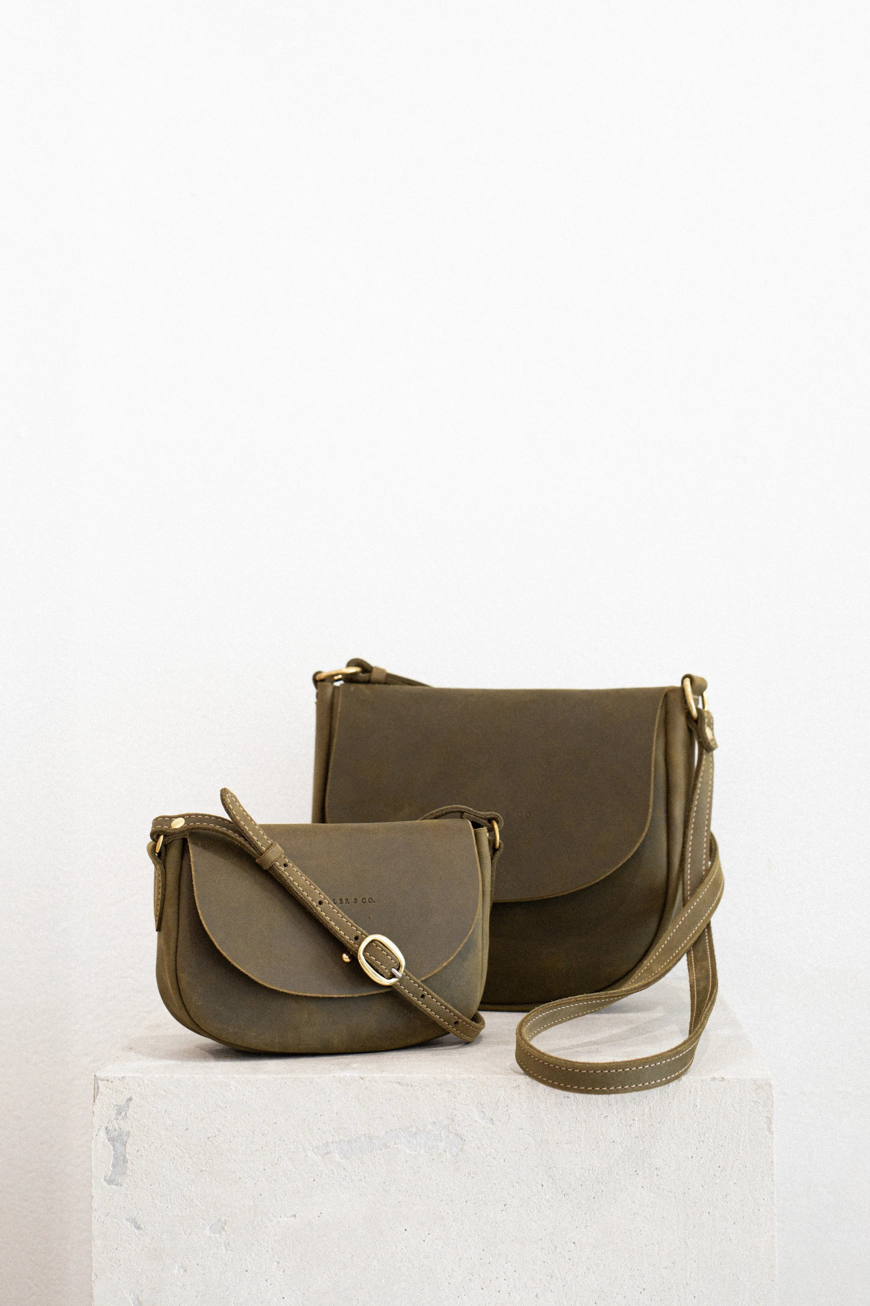 The Mini Saddle Bag in Moss | Special Edition