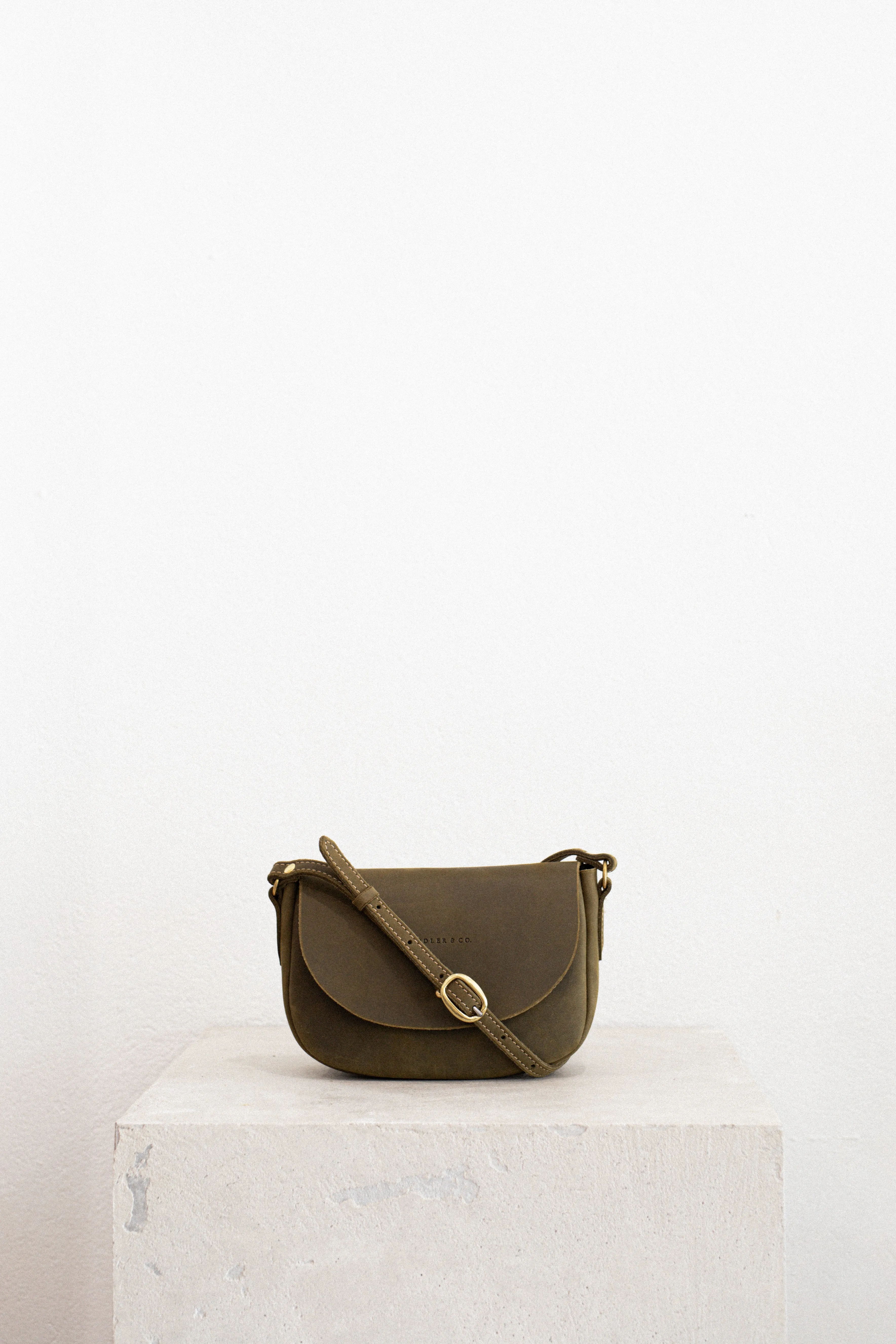 The Mini Saddle Bag in Moss | Special Edition