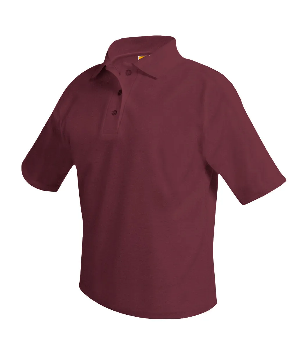 Unlogoed Adult Short Sleeve Polo Shirt