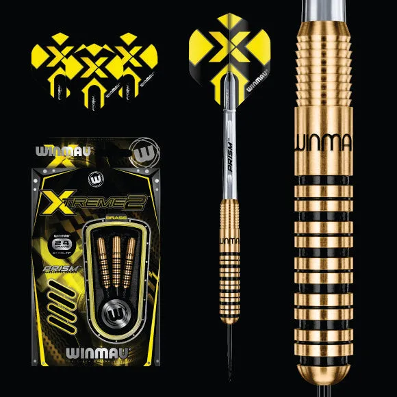 Winmau Extreme 2 Brass Darts 22 24 grams